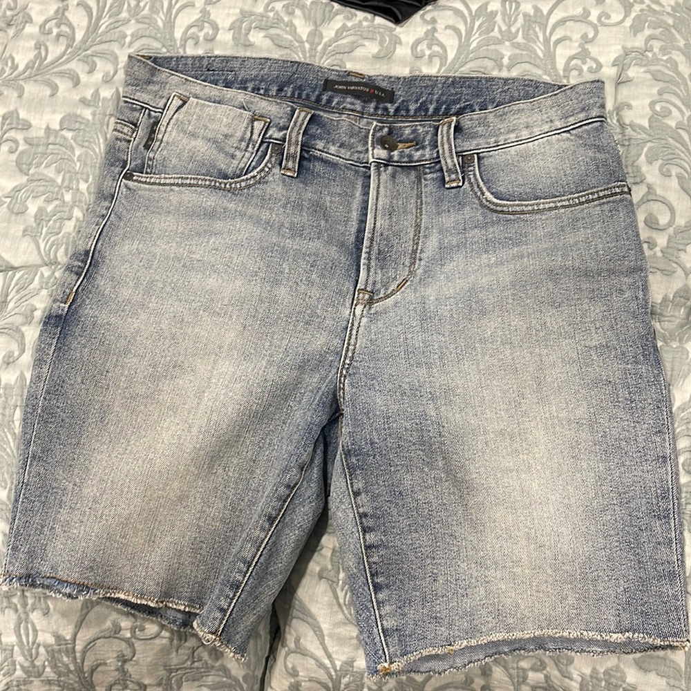 John varvatos denim mens shorts